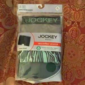 Jockey Boys Boxer Briefs Microfiber Stretch Underwear Size XL 18-20 NEW